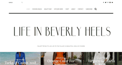 Desktop Screenshot of lifeinbeverlyheels.com